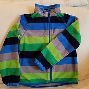 Child's sport fleece with zipper